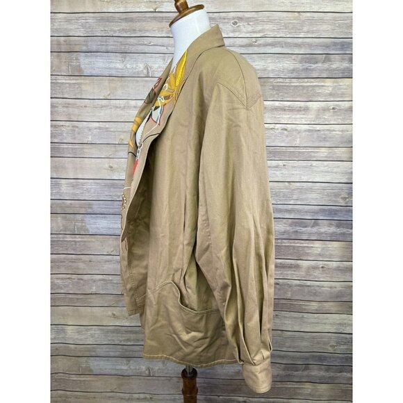 Marc D’Alcy Size 10 Vintage Jacket Embroidered Beaded Open Front Retro 80’s - Picture 5 of 10
